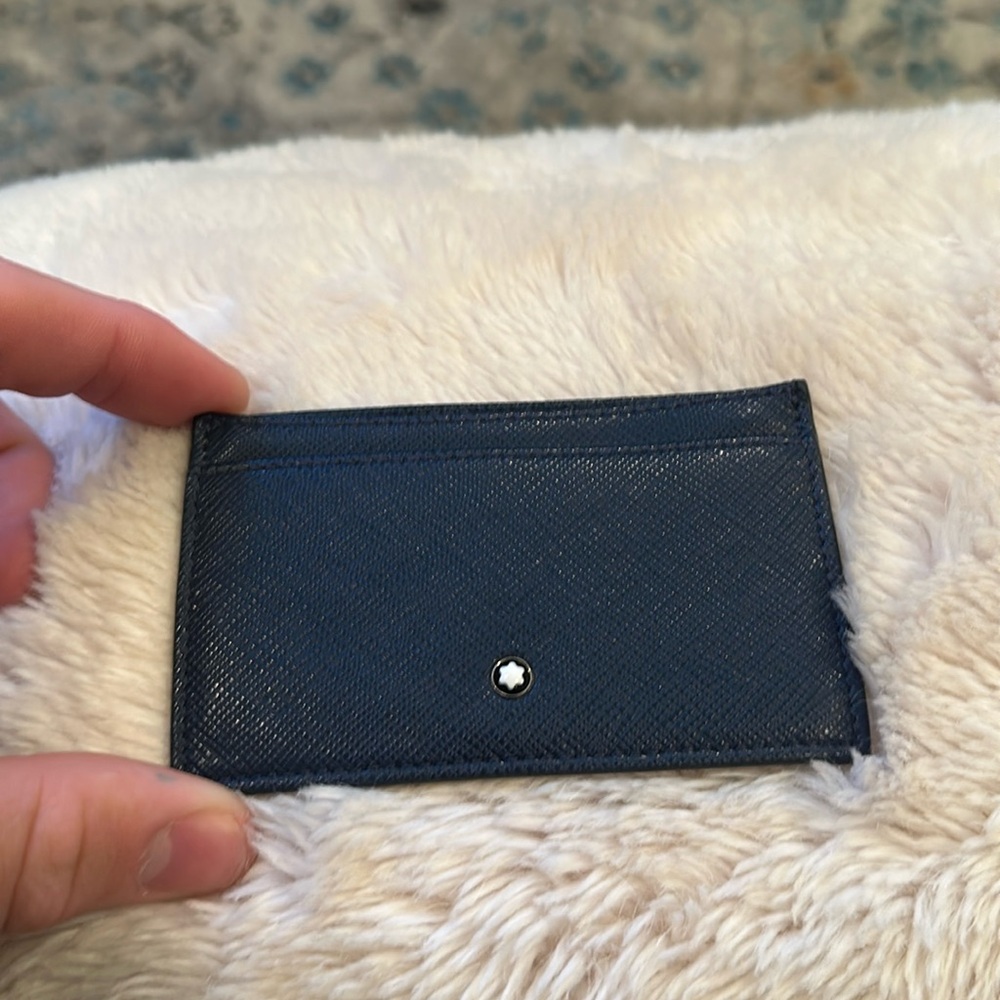 Montblanc navy cardholder